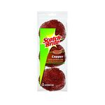 3M 213C Scotch-Brite Copper Coated Scrubbing Pads 3-Pack - Micro Parts &amp; Supplies, Inc.