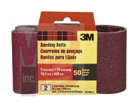 3M 9274NA-2 Sanding Belt 3 in x 24 in Coarse 50 grit - Micro Parts &amp; Supplies, Inc.