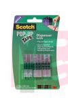 3M 99-G-W Scotch Pop-up Tape Refills .75 in x 2 in - Micro Parts &amp; Supplies, Inc.