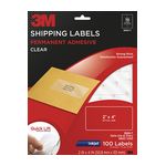 3M Shipping Labels 3500-T, 2 in x 4 in, 10/sheet, 10 sheets/pk