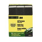 3M Sanding Sponge 909NA-3P-CC, 3 3/4 in x 2 5/8 in x 1 in (9,52 cm x 6,66 cm x 2,54 cm) Medium/Coarse, 3pk