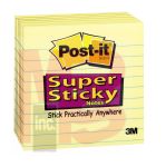 3M 675-6SSCY Post-it Super Sticky Notes 4 in x 4 in - Micro Parts &amp; Supplies, Inc.