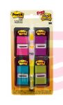 3M 680-PPBGVA Post-it Flags 1 in x 1.7 in (25.4 mm x 43.2 mm) Assorted 200 flags pack Assorted 200 flags pack - Micro Parts &amp; Supplies, Inc.