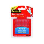 3M R103 Scotch Reusable Tabs .5 in 72 Squares - Micro Parts &amp; Supplies, Inc.