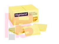 3M Highland Notes 6549-24pk  3 in x 3 in (7.62 cm x 7.62 cm)