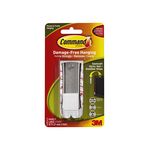 Command Sticky Nail Sawtooth Hanger 17047 White