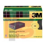 3M CP001-6P-CC Sanding Sponge  3.75 in x 2.625 in x 1 in Fine - Micro Parts &amp; Supplies, Inc.