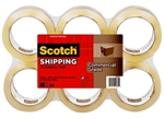 3M 3750T-6 Scotch Commercial Grade Packaging Tape 1.88 in x 54.6 yd (48 mm x 50 m) 6 Pack Tan - Micro Parts &amp; Supplies, Inc.