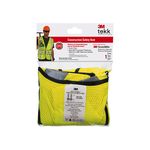 3M TEKK Protection Reflective Clothing 94617-80030T, Class 2 Construction Safety Vest, Hi-Viz Yellow 5 pt tear-away, 5/cs