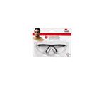 3M 90970-00001T TEKK Protection(TM) Sports-inspired Safety Eyewear Wraparound Design, Black Frame Clear Lens - Micro Parts &amp; Supplies, Inc.