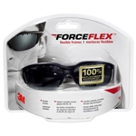 3M 90897-80025T ForceFlex(TM) Flexible Safety Eyewear Dark Blue Frame, Gray Lens - Micro Parts &amp; Supplies, Inc.