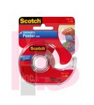 3M 109 Scotch Removable Poster Tape 3/4 in x 150 in Roll in Clear Dispenser - Micro Parts &amp; Supplies, Inc.