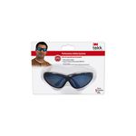 3M 90763-80025T TEKK Protection(TM) Classics Series Safety Eyewear Dual-lens Design, Black Frame, Blue Mirror Lenses - Micro Parts &amp; Supplies, Inc.