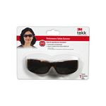 3M TEKK Protection Classics Series Safety Eyewear 90192-80025T, Tortoise Frame, Gray Lens
