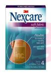 3M Nexcare Soft Fabric Adhesive Gauze Pad  SFP34  3 in x 4 in  4 ct.