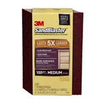 3M 9560 SandBlaster Dual Angle Sanding Sponge 100 grit - Micro Parts &amp; Supplies, Inc.