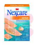 3M Nexcare Active Waterproof Bandages  516-30PB 30 ct. Assorted