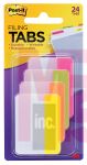3M Post-it Dividing Tabs 686-PLOY  2 in x 1.5 in (50.8 mm x 38 mm)