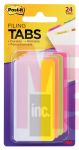 3M Post-it Filing Tabs 686-PLOY3IN  3 in x 1.5 in (76.2 mm x 38.1 mm)