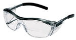 3M 91192-00002T Tekk Protection(TM) Readers Safety Glasses 2 Blk Frm Clr Lens - Micro Parts &amp; Supplies, Inc.