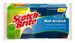 3M Scotch-Brite Non-Scratch Scrub Sponge 529-5  5/Shipper