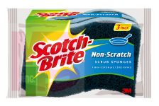 3M Scotch-Brite Non-Scratch Scrub Sponge MP-3F  12/3