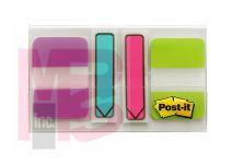 3M Post-it Tabs 686-VAPL-OTG  1 in x 1.5 in (25.4 mm x 38.1 mm) .47 in x 1.7 in (11.9 mm x 43.2 mm)