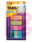 3M Post-it Tabs 686-OLPA-OTG  1 in x 1.5 in (25.4 mm x 38.1 mm)