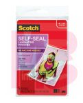 3M Scotch Self-Sealing Laminating Pouches PL900G  4.3 in x 6.3 in (111 mm x 161 mm)