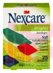 3M Nexcare Brights Bandages  556-25 25 ct. Assorted
