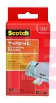 3M Scotch Thermal Pouches TP5851-100  2.32 in x 3.70 in (59 mm x 94 mm) Business Card 100 pack