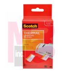 3M Scotch Thermal Pouches TP5853-25  2.51 in x 4.21 in x 1.5 (64 mm x 107 mm) Luggage Tags with Loop 25 PK