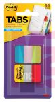 3M Post-it Tabs 686-ALYR1INT  1 in x 1.5 in (25.4 mm x 38.1 mm)