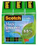 3M Scotch Magic Greener Tape 812-3P  3/4 in x 900 in (19 mm x 22.8 m)