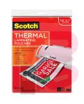 3M Scotch Thermal Laminating Pouches TP3854-25  8.9 in x 11.4 in (228 mm x 291 mm) 25 PK