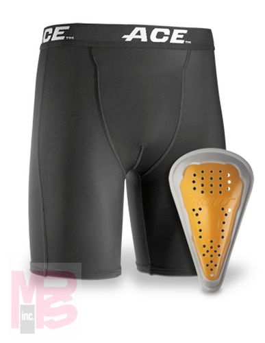 3M ACE Compression Shorts and Cup 908005  YOUTH L/XL
