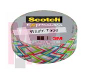 3M Scotch Expressions Tape C314-P32  .59 in x 393 in (15 mm x 10 m) Big Zig