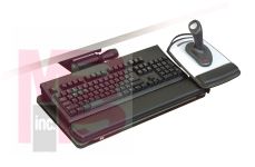 3M AKT150LE Easy Adjust Keyboard Tray Adjustable Keyboard Mouse 23 in Track - Micro Parts &amp; Supplies, Inc.