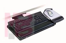 3M AKT80LE Knob Adjust Keyboard Tray Adjustable Keyboard Mouse 17.75 in Track - Micro Parts &amp; Supplies, Inc.