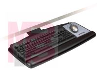 3M AKT60LE Knob Adjust Keyboard Tray Standard Keyboard Mouse 17 in Track - Micro Parts &amp; Supplies, Inc.