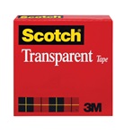3M Scotch Transparent Tape 600  3/4 in x 2592 in (19 mm x 65 8 m)