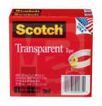 3M 600-2P34-72 Scotch Transparent Tape  3/4 in x 2592 in  - Micro Parts &amp; Supplies, Inc.