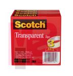 3M 600-72-3PK Scotch Transparent Tape 1 in x 2592 in  - Micro Parts &amp; Supplies, Inc.