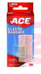 3M ACE Brand Elastic Bandage w/clips 207313  4 in