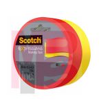 3M Scotch Expressions Masking Tape  3437-2RY .94 in x 20 yd (24 mm x 18.2 m) Red