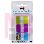 3M Post-it Tabs 686-LVAT  1 in x 1.5 in (25.4 mm x 38.1 mm)