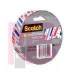 3M Scotch Expressions Masking Tape 3437-P10  .94 in x 20 yd (24 mm x 18.2 m) Pencils