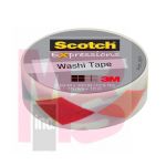 3M Scotch Expressions Washi Tape C314-P48  .59 in x 393 in (15 mm x 10 m) Diamonds