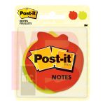 3M Post-it Super Sticky Notes 7350-APL  2.9 in x 2.8 in (73.6 mm x 71.1 mm) Apple Shape