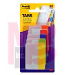 3M Post-it Tabs 686-RIO2  2 in x 1.5 in (50.8 mm x 38.1 mm)